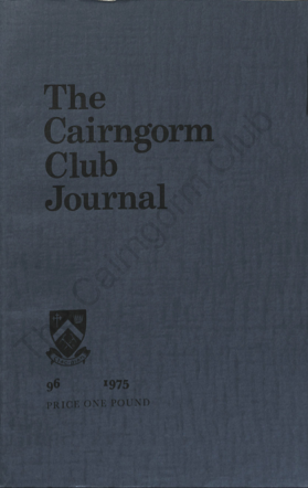 The Cairngorm Club Journal No 96 cover